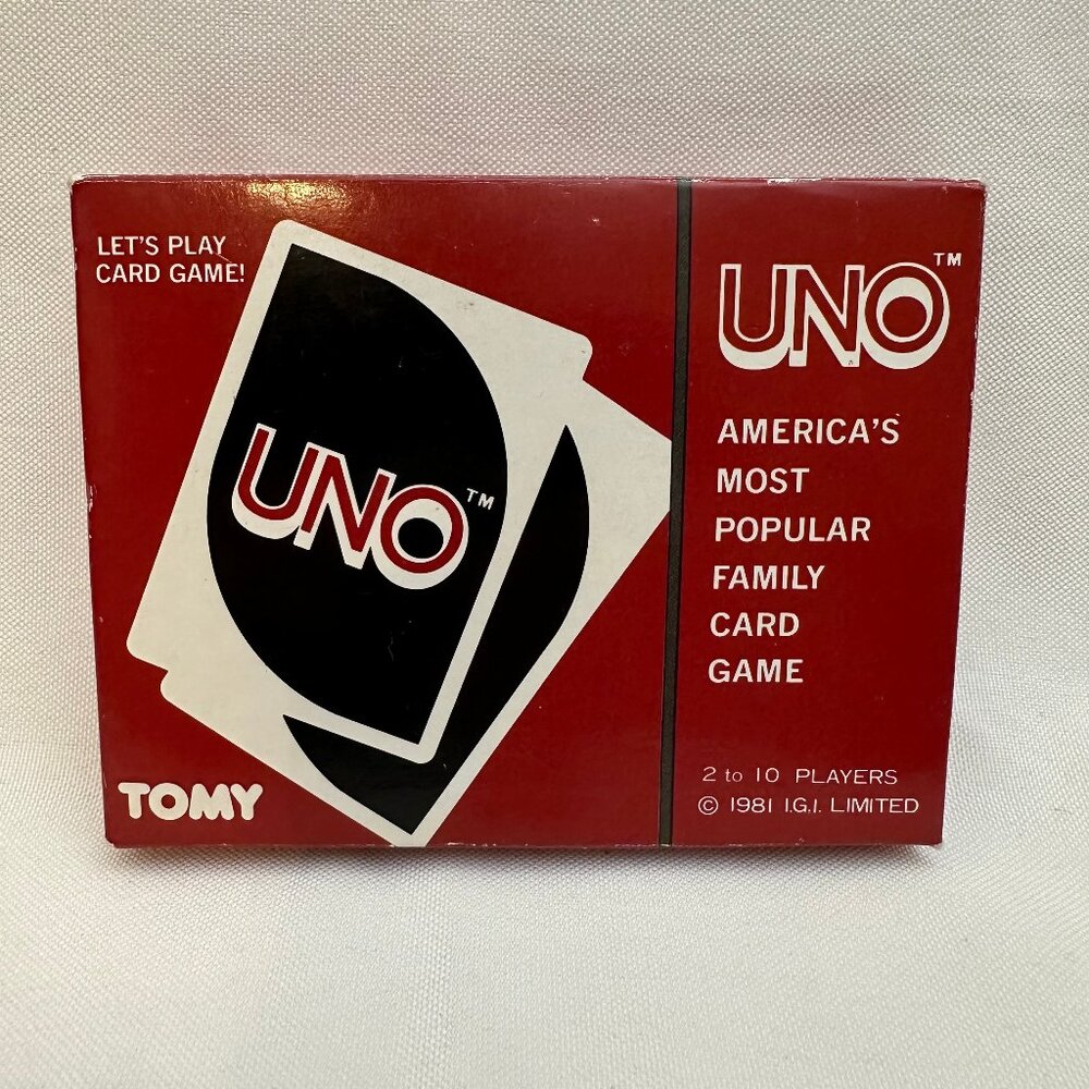 Vintage - 1981 Japanese Version UNO by TOMY